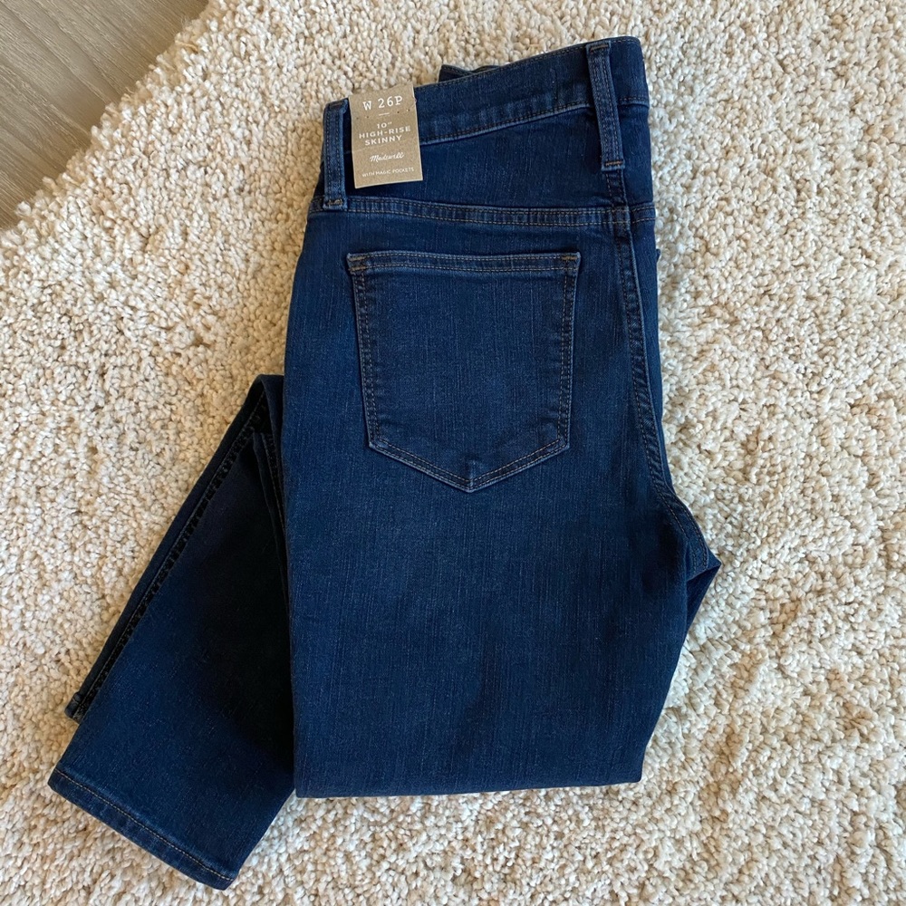 NWTMadewell PetiteHigh-RiseSkinnyJeans,HayesWash26